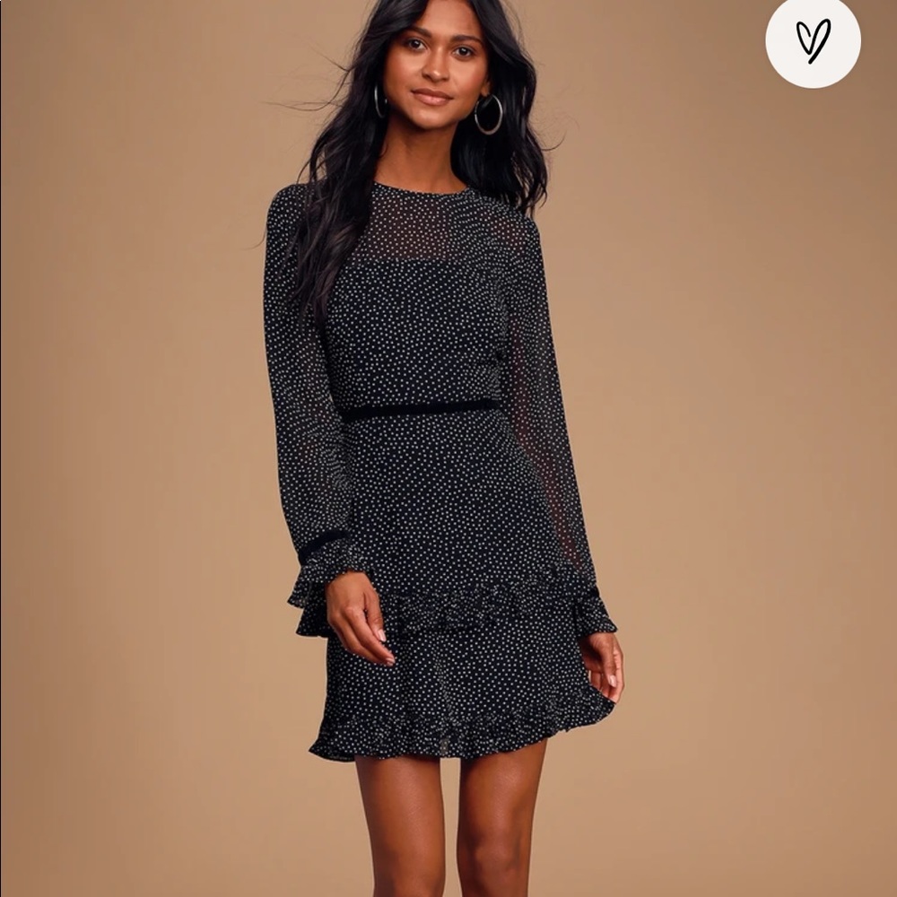 Lulus floral to see dress size xs